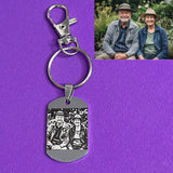 Personalized Keychain with Photo